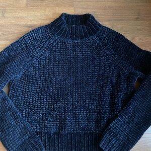 H&M Divided Navy Ribbed Sweater